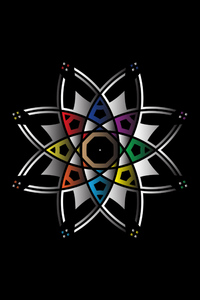 Geometric Colorful Shapes 4k (1440x2560) Resolution Wallpaper