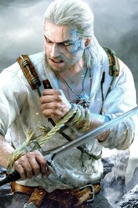 Geralt Of Rivia (640x1136) Resolution Wallpaper