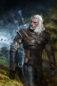 Geralt Of Rivia The Witcher 3 (720x1280) Resolution Wallpaper