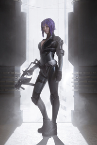 Ghost In Shell (480x800) Resolution Wallpaper