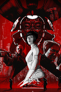 Ghost In The Shell 5k (480x854) Resolution Wallpaper