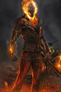 1440x2560 Ghost Rider Concept Art From Multiverse Of Madness