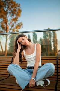 Girl Hand In Hairs Sunight Outdoor (2160x3840) Resolution Wallpaper