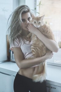Girl With Cat