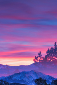 Glenwood Springs Colorado Beautiful Sunset 4k (720x1280) Resolution Wallpaper