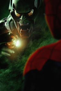 750x1334 Goblin Spider Man No Way Home Poster