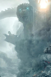 Godzilla Minus One Movie 2023 (360x640) Resolution Wallpaper
