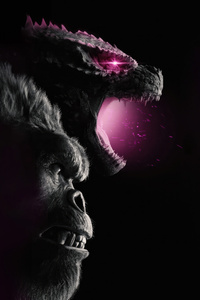 Godzilla X Kong The New Empire 12k Dolby Poster (800x1280) Resolution Wallpaper