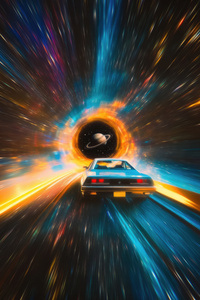 Going Though Time Travel (320x480) Resolution Wallpaper