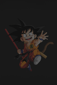 Goku Chico (320x568) Resolution Wallpaper