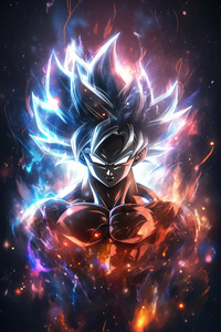 480x854 Goku Cosmic Evolution