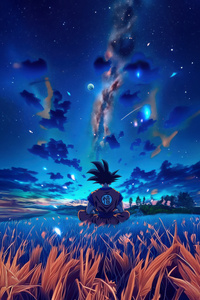 Goku Cosmic Warrior (750x1334) Resolution Wallpaper