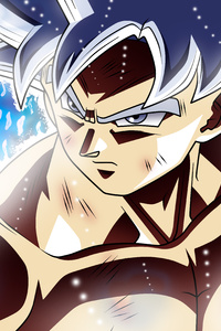 Goku Dragon Ball Super Goku Migatte No Gokui Dominado 5k (480x800) Resolution Wallpaper