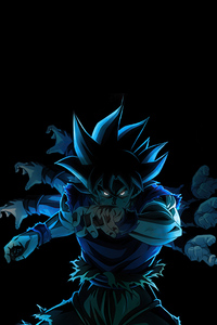 640x1136 Goku Dragon Ball Super Ultra Instinct