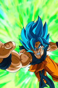 Goku Hope Of The Universe (640x1136) Resolution Wallpaper