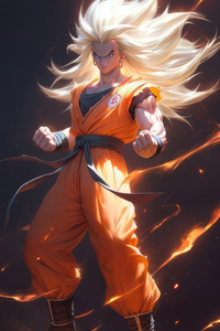 Goku Insane Power (480x854) Resolution Wallpaper
