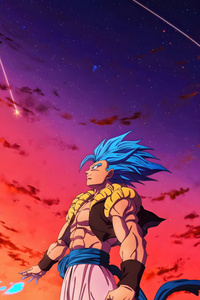 Goku Limitless Fusion (1242x2668) Resolution Wallpaper
