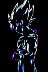 Goku Moves Beyond The Limits Of Gods (1080x2160) Resolution Wallpaper