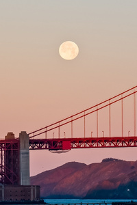 Golden Gate Bridge 2017 (640x1136) Resolution Wallpaper