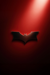 Gotham Dark Knight Logo (1280x2120) Resolution Wallpaper