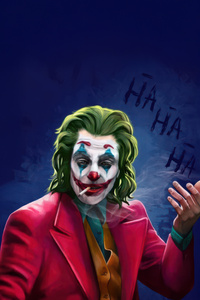 Gotham Mad King The Joker (480x800) Resolution Wallpaper