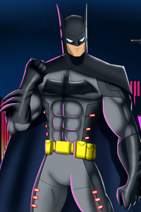 Gotham Protector (1280x2120) Resolution Wallpaper