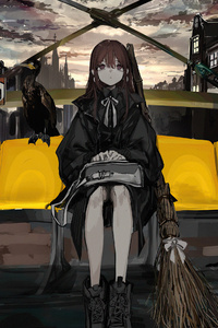 2160x3840 Gothic Anime Girl 4k