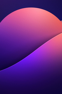 Gradient Orb Pink Purple Gradient (2160x3840) Resolution Wallpaper