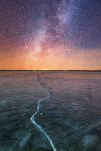 640x1136 Grand Forks Milky Way Lake