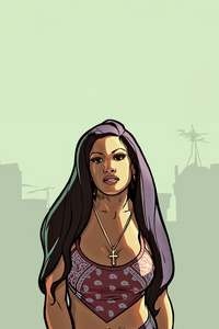 Grand Theft Auto San Andreas 4k (750x1334) Resolution Wallpaper