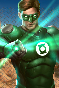 Green Lantern Injustice 2 (2160x3840) Resolution Wallpaper