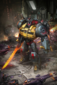 Grim Lock Transformers (1125x2436) Resolution Wallpaper