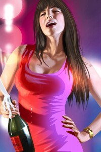 GTA 4 Hot Girls (1080x2160) Resolution Wallpaper
