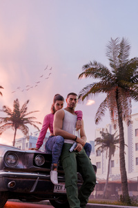 Gta 6 2025 Game (240x320) Resolution Wallpaper