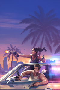 Gta 6 Empire Of Crime (240x400) Resolution Wallpaper