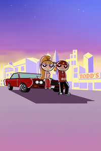 Gta 6 In The Powerpuff Girls World (1080x1920) Resolution Wallpaper