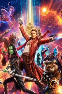 Guardians Of The Galaxy 2 (540x960) Resolution Wallpaper