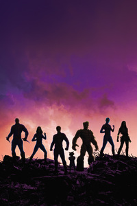 Guardians Of The Galaxy Vol 3 Characters (1280x2120) Resolution Wallpaper