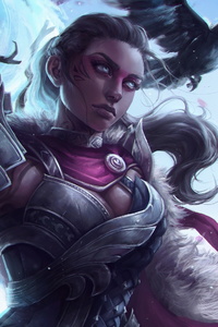 Guild Wars 2 Woman Warrior