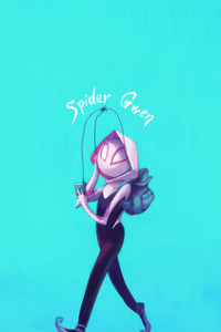 Gwen Stacy Chill Moments (1280x2120) Resolution Wallpaper