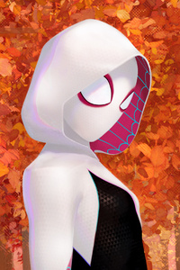 Gwen Stacy In Spider Man Into The Spider Verse Movie