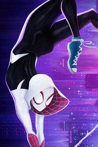 720x1280 Gwen Stacy In Spiderman Across The Spider Verse 2023 5k
