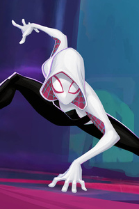 Gwen Stacy In SpiderMan Into The Spider Verse