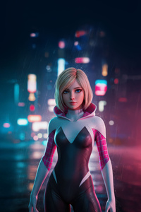 Gwen Stacy The Girl Peter Loved (480x854) Resolution Wallpaper