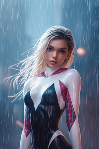 Gwen Stacy Timeless Persona (1440x2560) Resolution Wallpaper
