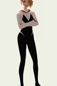 Gwen Stacyart (640x960) Resolution Wallpaper