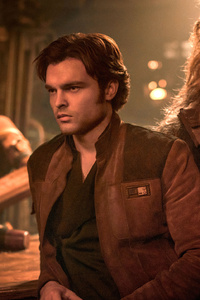 Han Solo And Chewbacca In Solo A Star Wars Story Entertainment Weekly (640x1136) Resolution Wallpaper