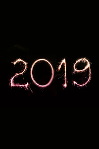 1080x2160 Happy New Year 2019