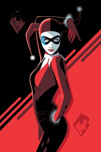 Harley Quinn Comic Digital Art