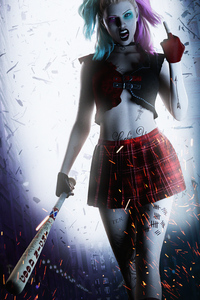 Harley Quinn Crazy Girl